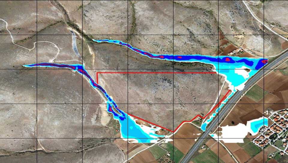 FLOOD RISK ASSESMENT FOR  13 PV PARKS AT KOZANI  PREFECTURE, NOTHERN GREECE