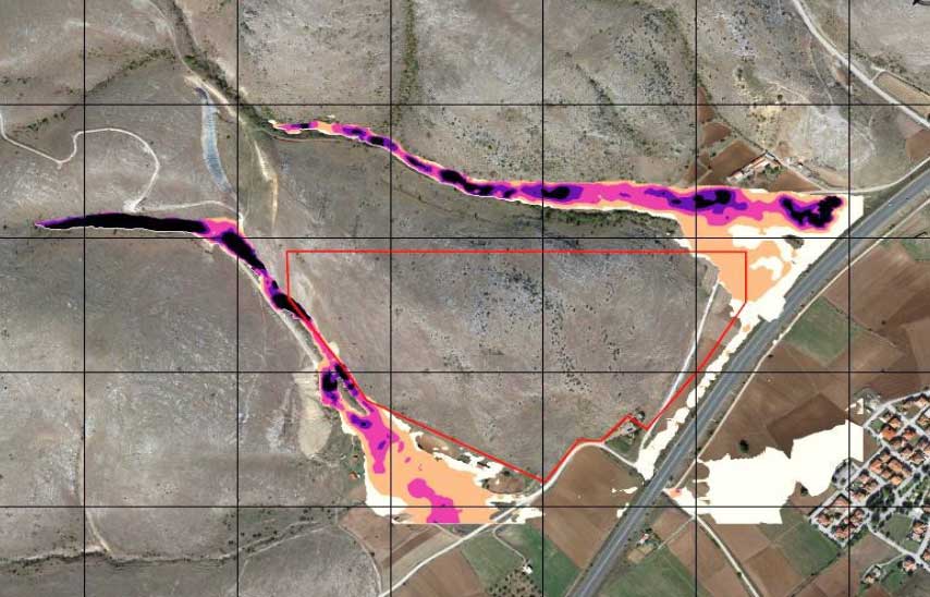 FLOOD RISK ASSESMENT FOR  13 PV PARKS AT KOZANI  PREFECTURE, NOTHERN GREECE
