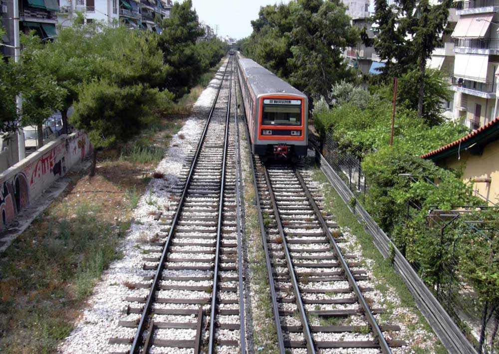 RECONSTRUCTION OF AT GRADE METRO RAILWAY LINE, ATHENS