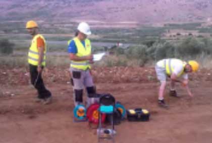 EARTHING BOREHOLES FOR NEW SUBSTATION NEAR STANOS, AMFILOCHIA MUNICIPALITY, WESTERN GREECE